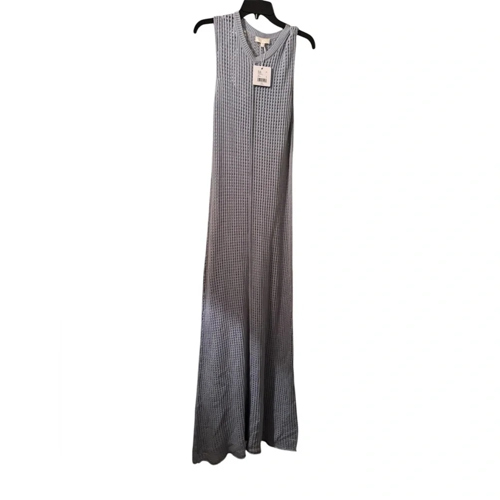 Le AL.X Crochet knit sleeveless  Maxi Dress - Picture 4 of 11